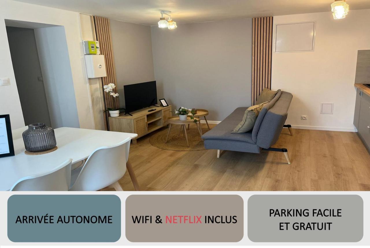 Studio Carnot - Proche Docks 76, Kindarena Et Centre Ville De Rouen - Stationnement Gratuit - Netflix - Wifi Deville-les-Rouen Extérieur photo